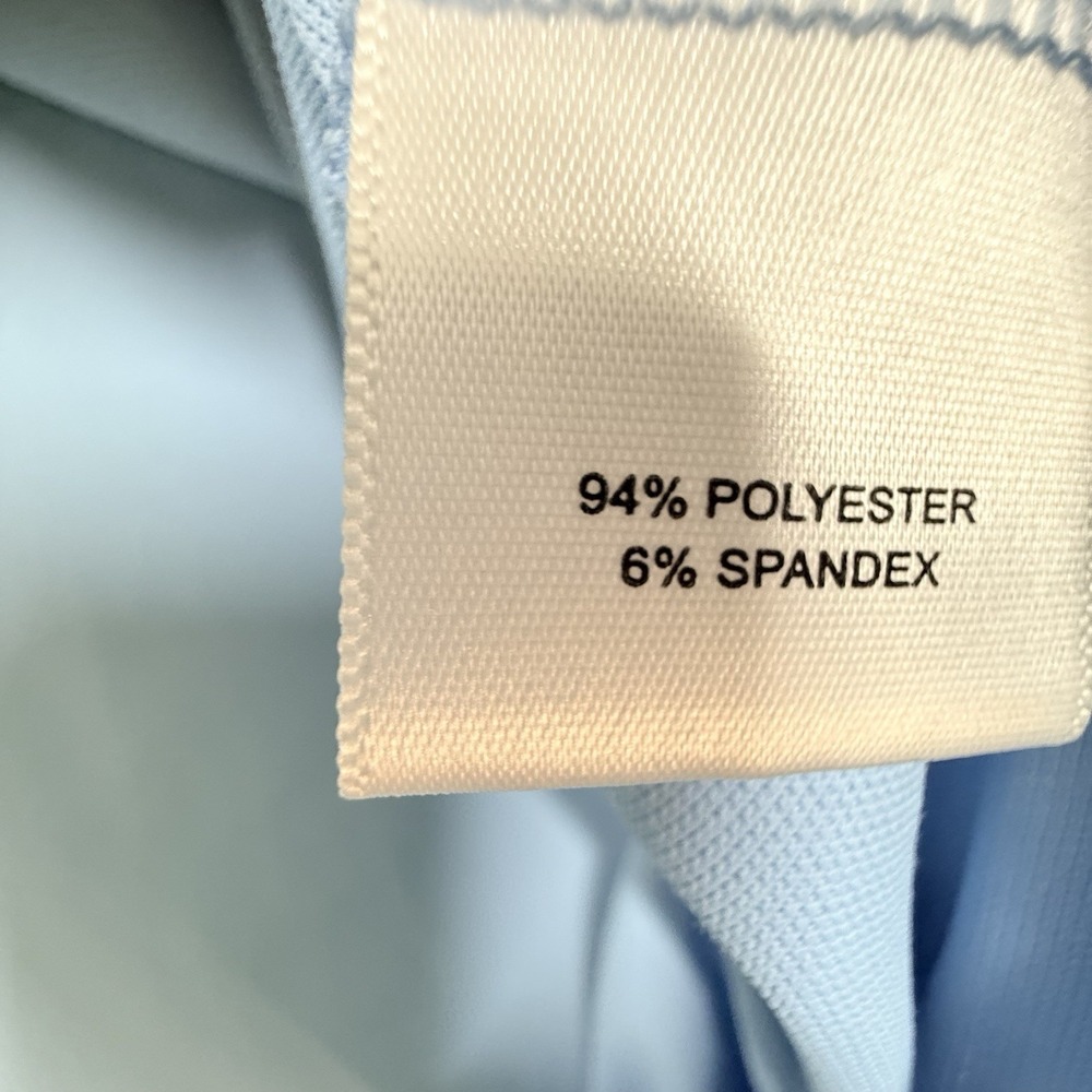 Peter Millar Summer Comfort Polo Shirt XL Golf Blue Preppy Resort Tropical Logo - Picture 4 of 8